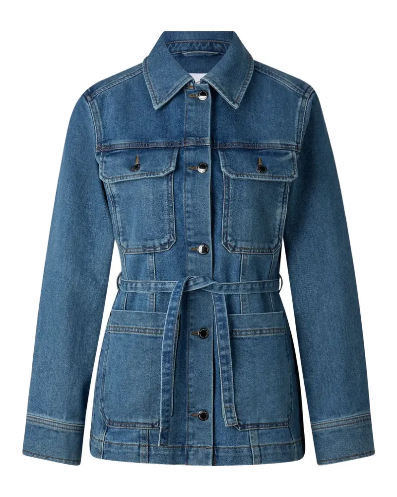 Bogner Pelin Jeansjacke mit Gürtel - Blau Blau