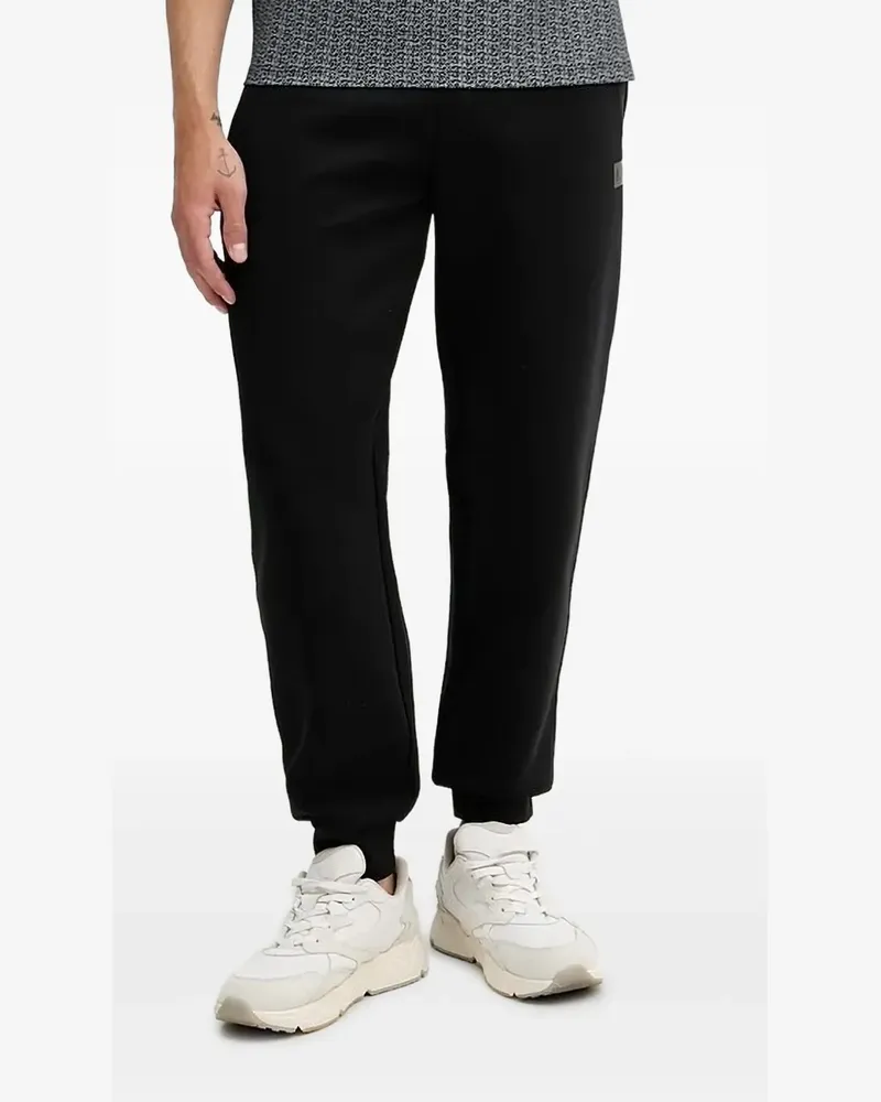 Armani Exchange Jogginghose mit Logo - Schwarz Schwarz