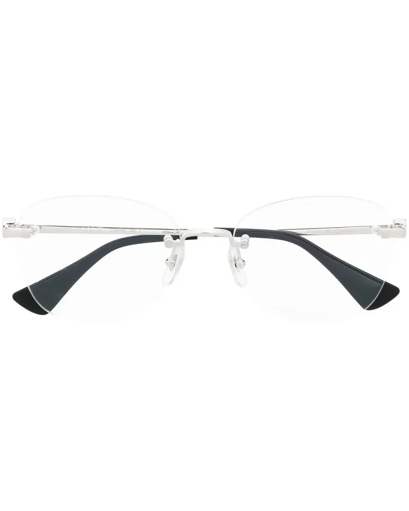 Cartier Rahmenlose Sonnenbrille - Silber Silber