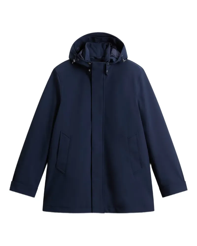 Woolrich Barrow Softshell-Mantel - Blau Blau