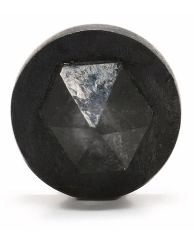 Parts Of Four Herkimer Spike Ohrring - Grau Grau