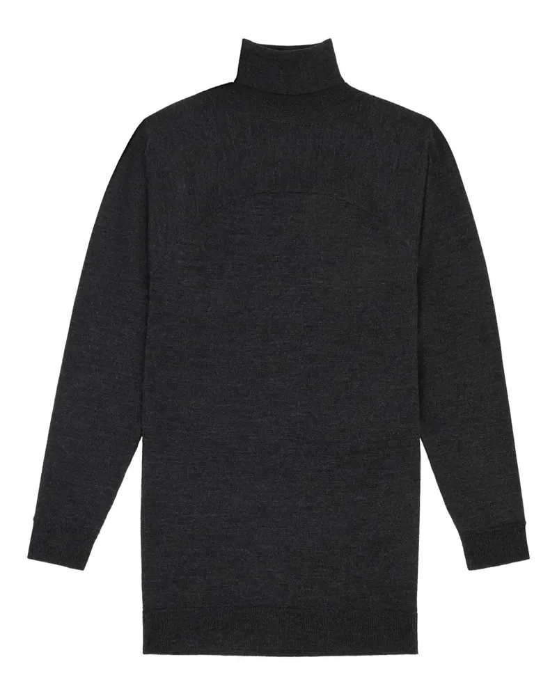 Maison Margiela Minikleid mit Rollkragen - Grau Grau