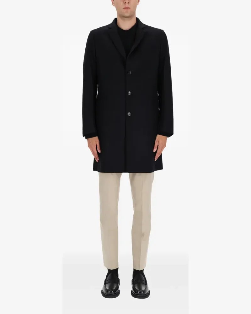 Paul Smith single-breasted coat - Schwarz Schwarz