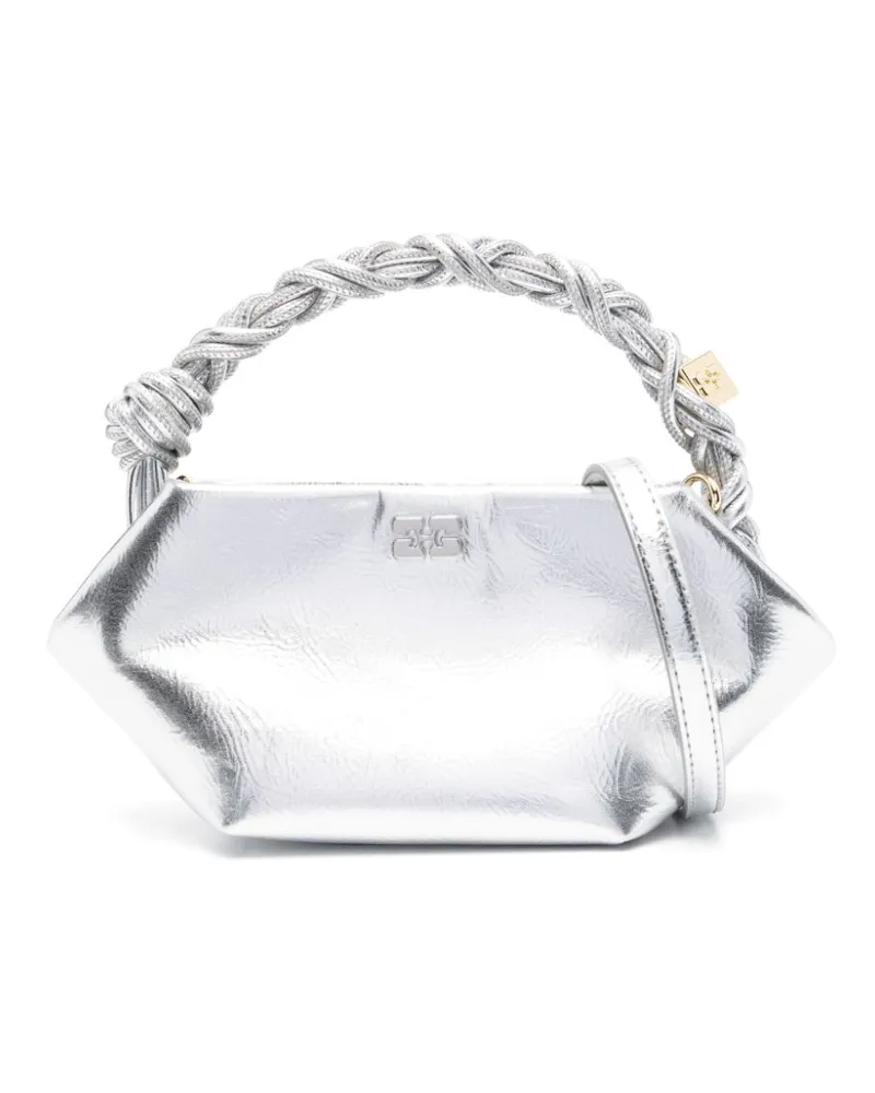 Ganni Bou Mini-Tasche - Silber Silber
