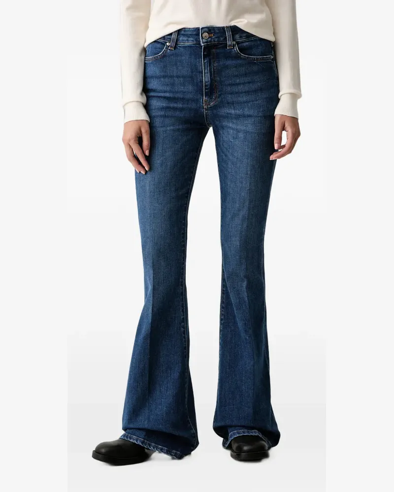 VICOLO Icon Gisele flared-leg jeans - Blau Blau