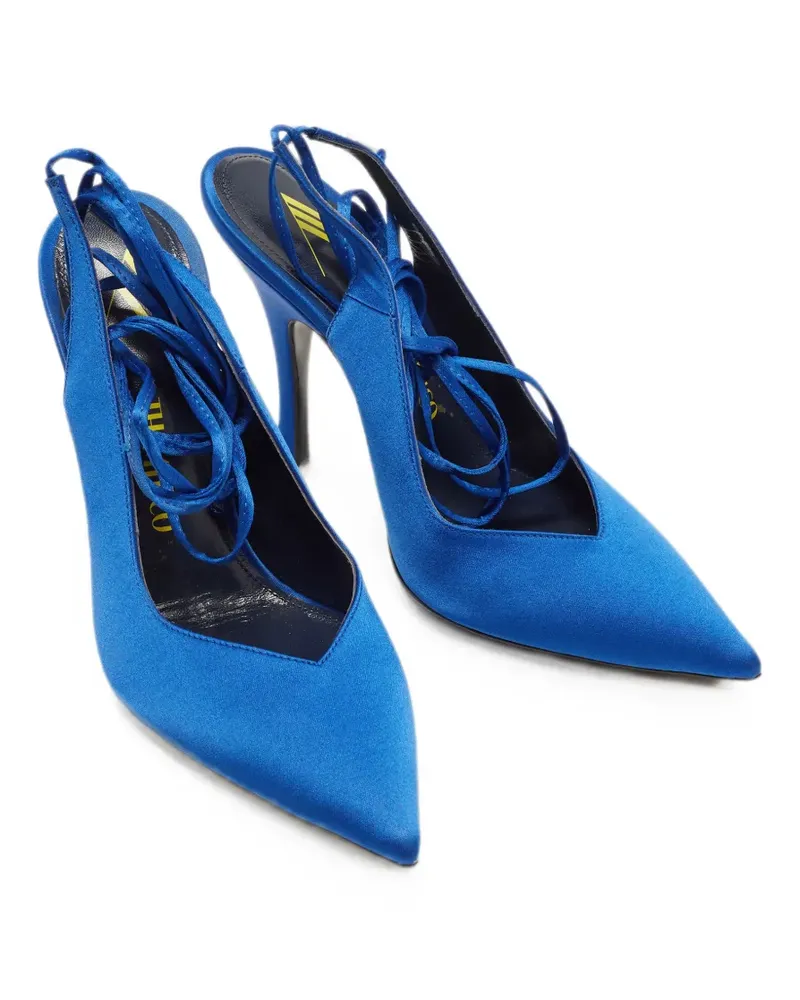 ATTICO Venus Pumps mit Knöchelriemen - Blau Blau