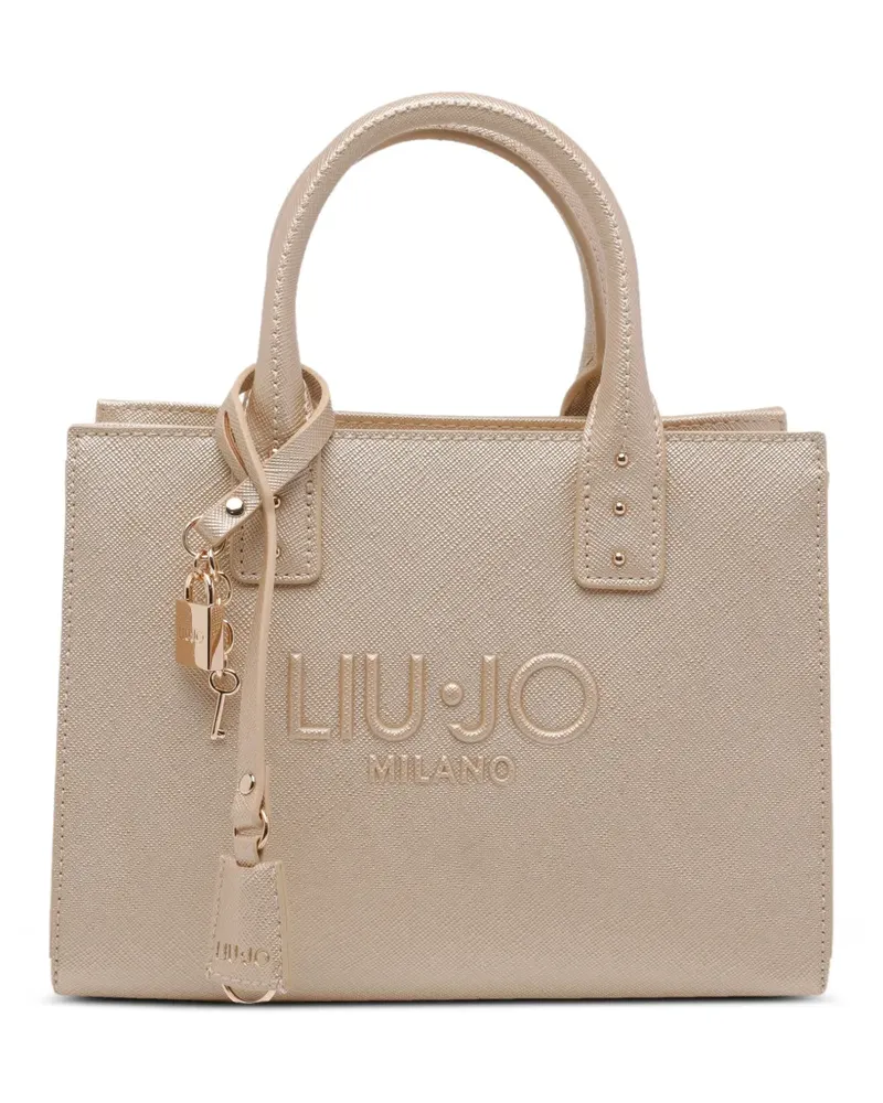 Liu Jo Kleine Handtasche mit Anhänger - Gold Gold