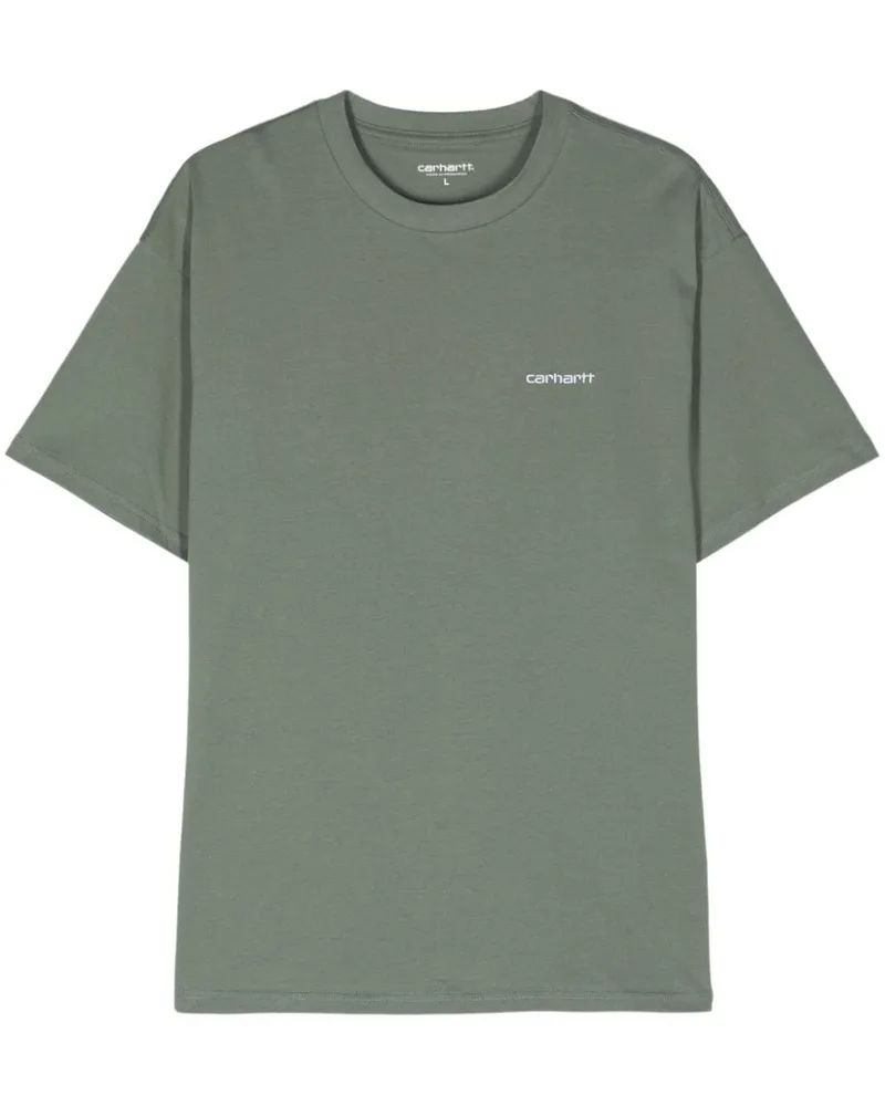 Carhartt WIP Script T-Shirt Grün