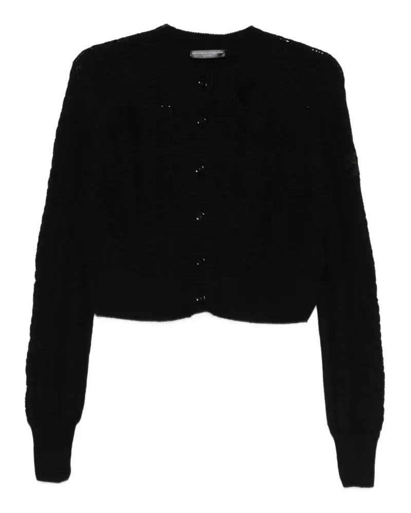 Ermanno Scervino Cardigan mit Knöpfen - Schwarz Schwarz