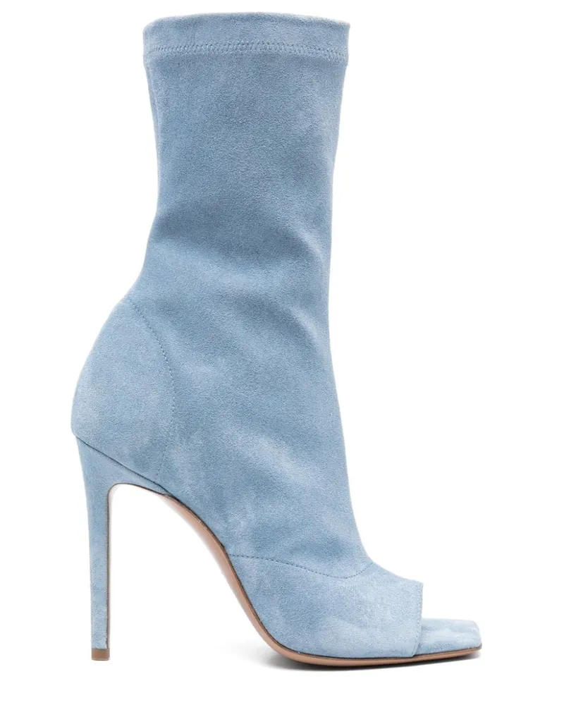 Paris Texas Amanda Stiefeletten 105mm - Blau Blau