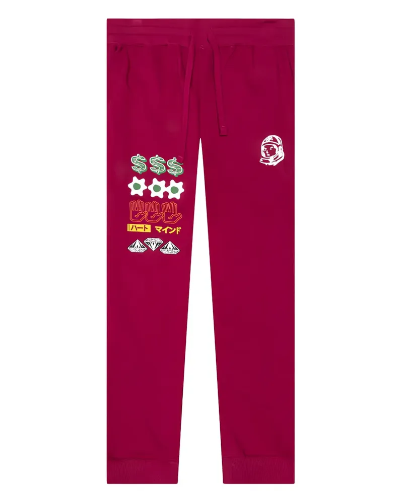 Billionaire Boys Club Jogginghose mit grafischem Print - Rot Rot