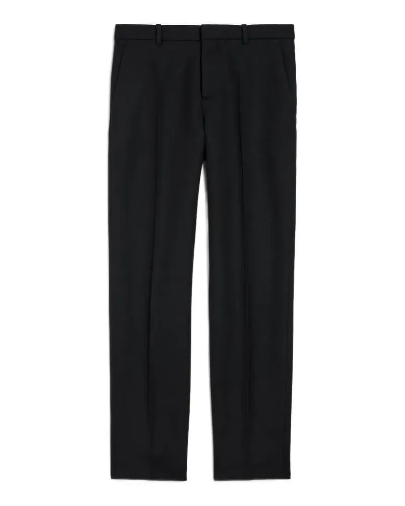 Balenciaga Klassische Hose mit Bügelfalten - Schwarz Schwarz