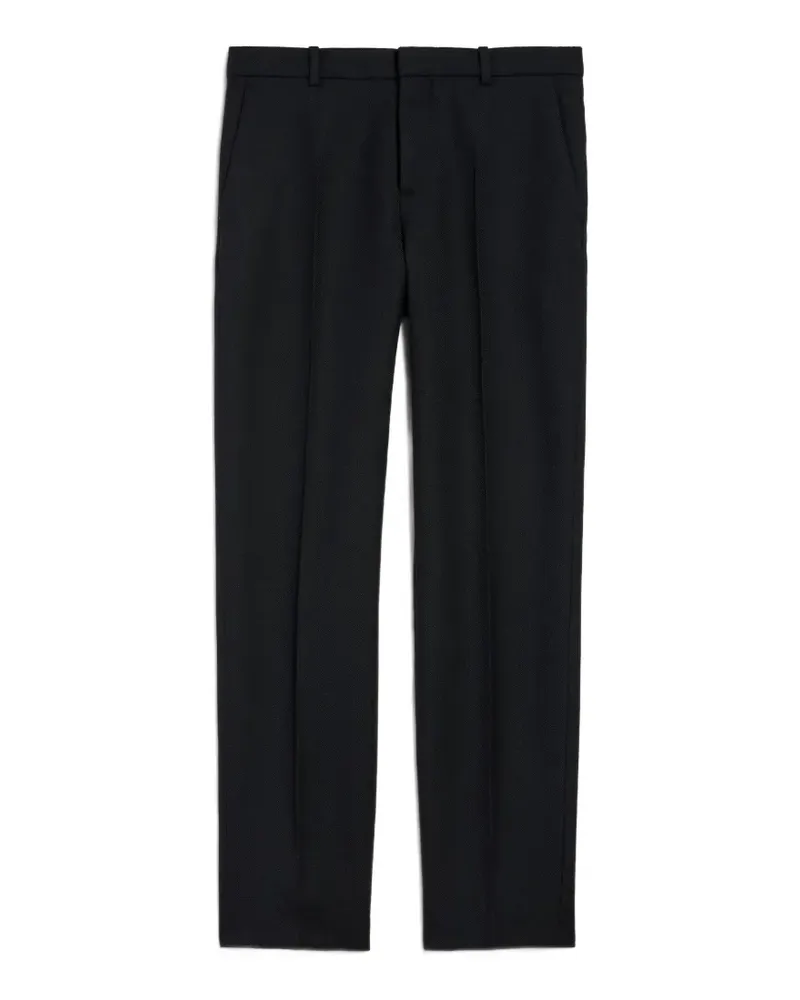 Balenciaga pressed-crease tailored trousers - Schwarz Schwarz