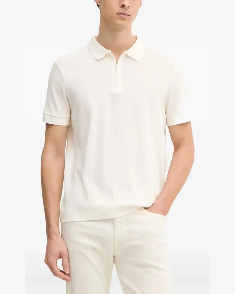 JOOP! cotton polo shirt - Weiß Weiß