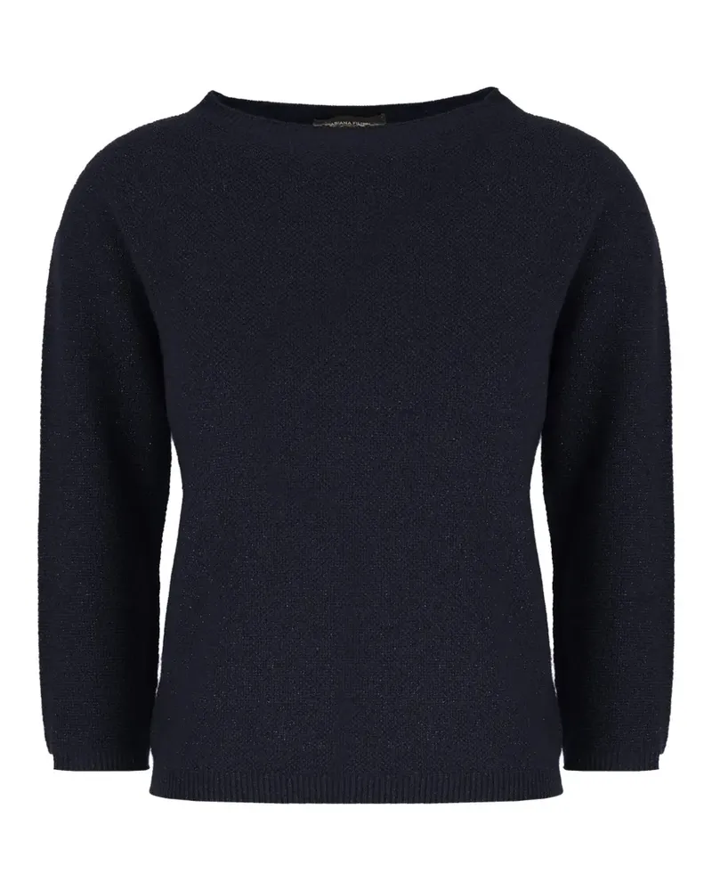 Fabiana Filippi boat-neck knit sweater - Blau Blau