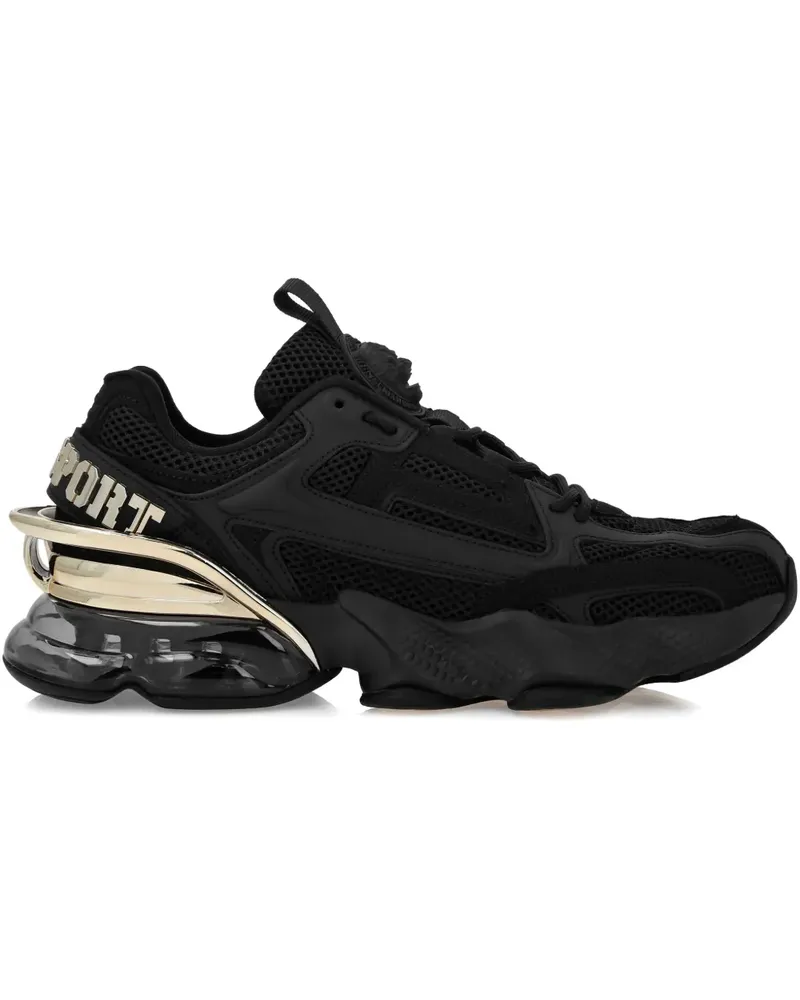 Philipp Plein Runner PS Thunder Mix Sneakers - Schwarz Schwarz