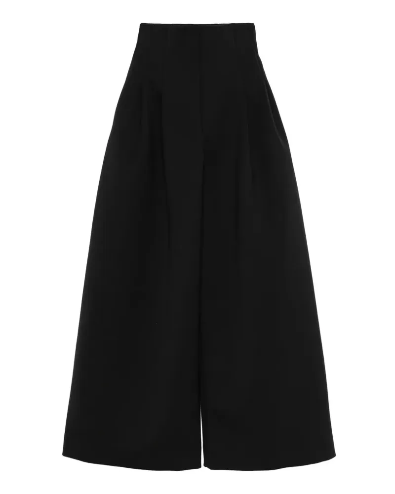 Jacquemus The Souro high-waisted pleated trousers - Schwarz Schwarz