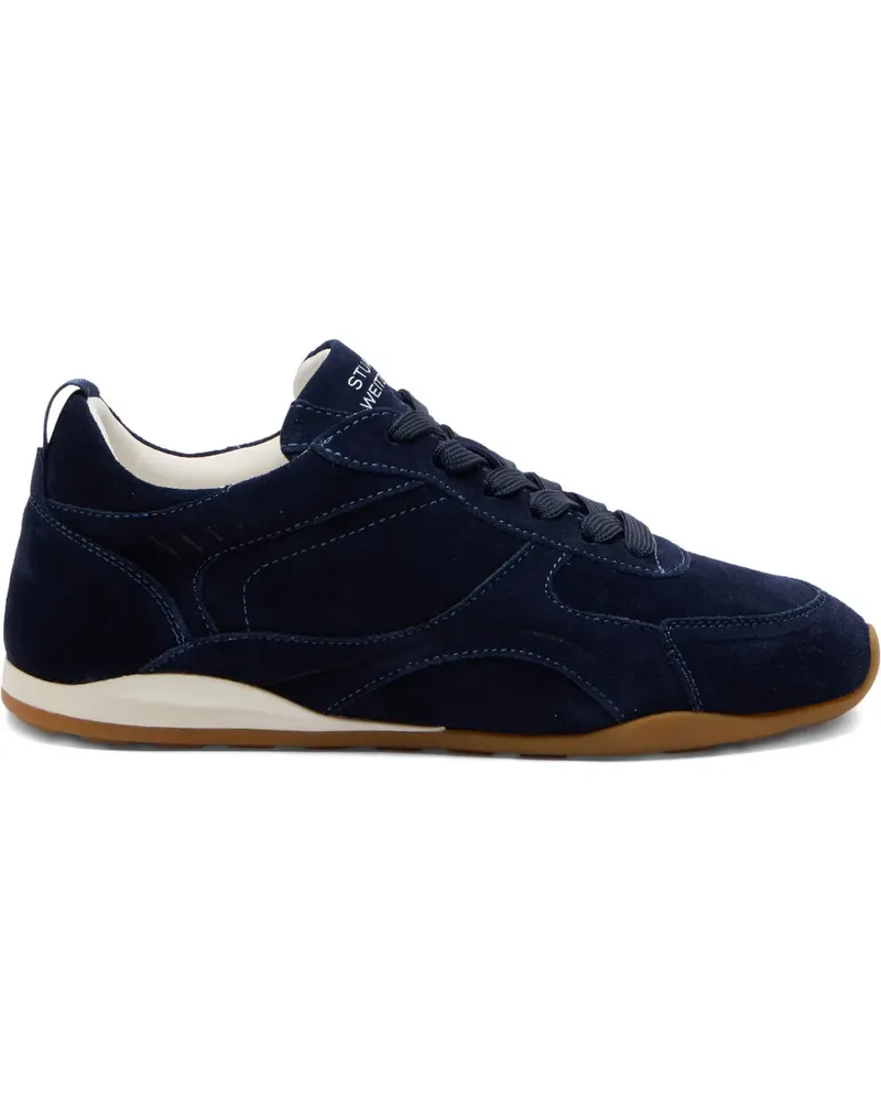 Stuart Weitzman Scout lace-up sneakers - Blau Blau