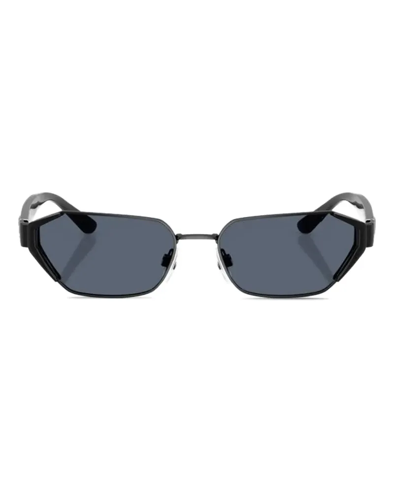 Ralph Lauren Sonnenbrille mit geometrischem Gestell - Schwarz Schwarz