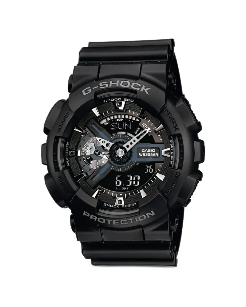 Casio G-Shock GA-110-1B 55mm - Schwarz Schwarz