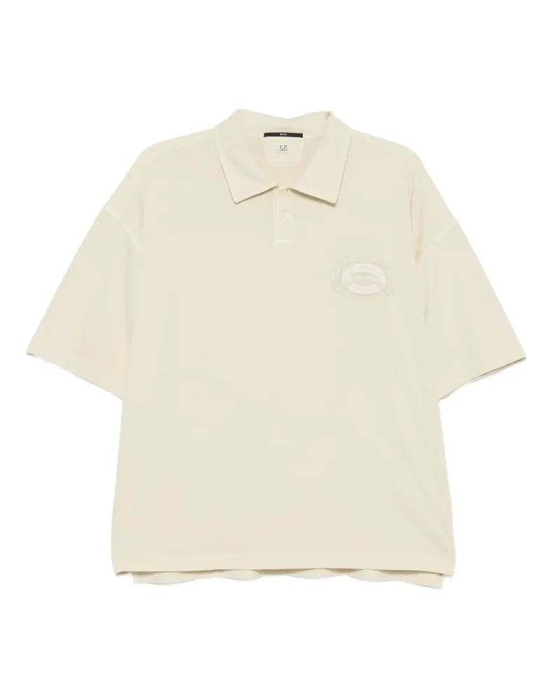 C.P. Company Besticktes Poloshirt - Nude Nude