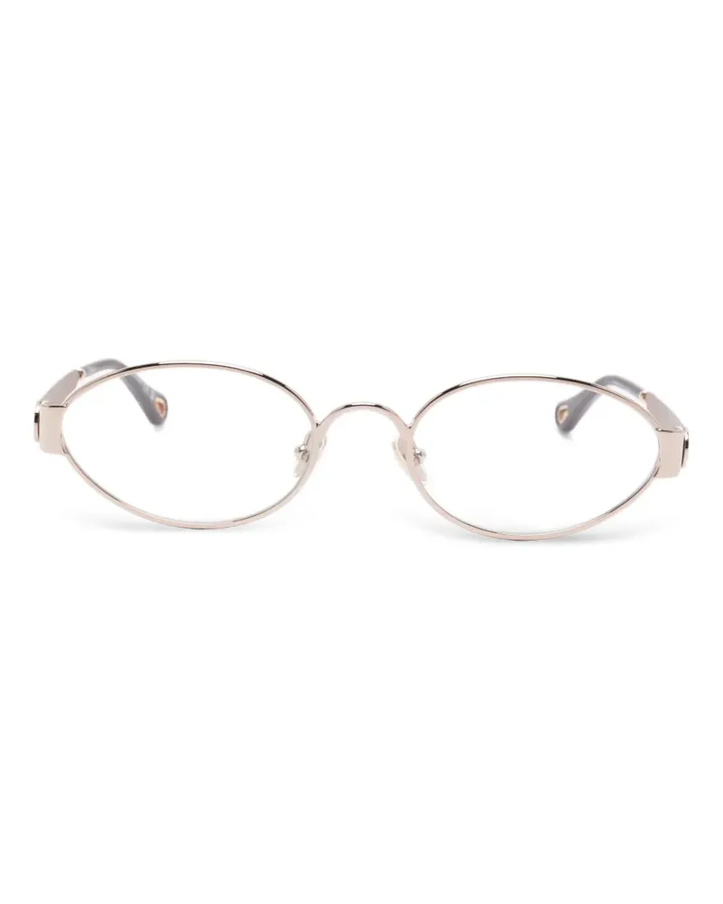 Chloé Brille mit ovalem Gestell - Gold Gold