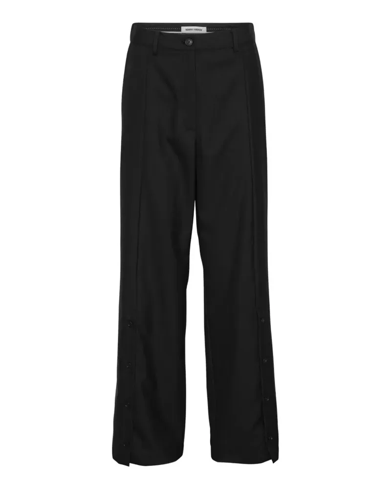 Henrik Vibskov Ravioli slit tailored trousers - Schwarz Schwarz