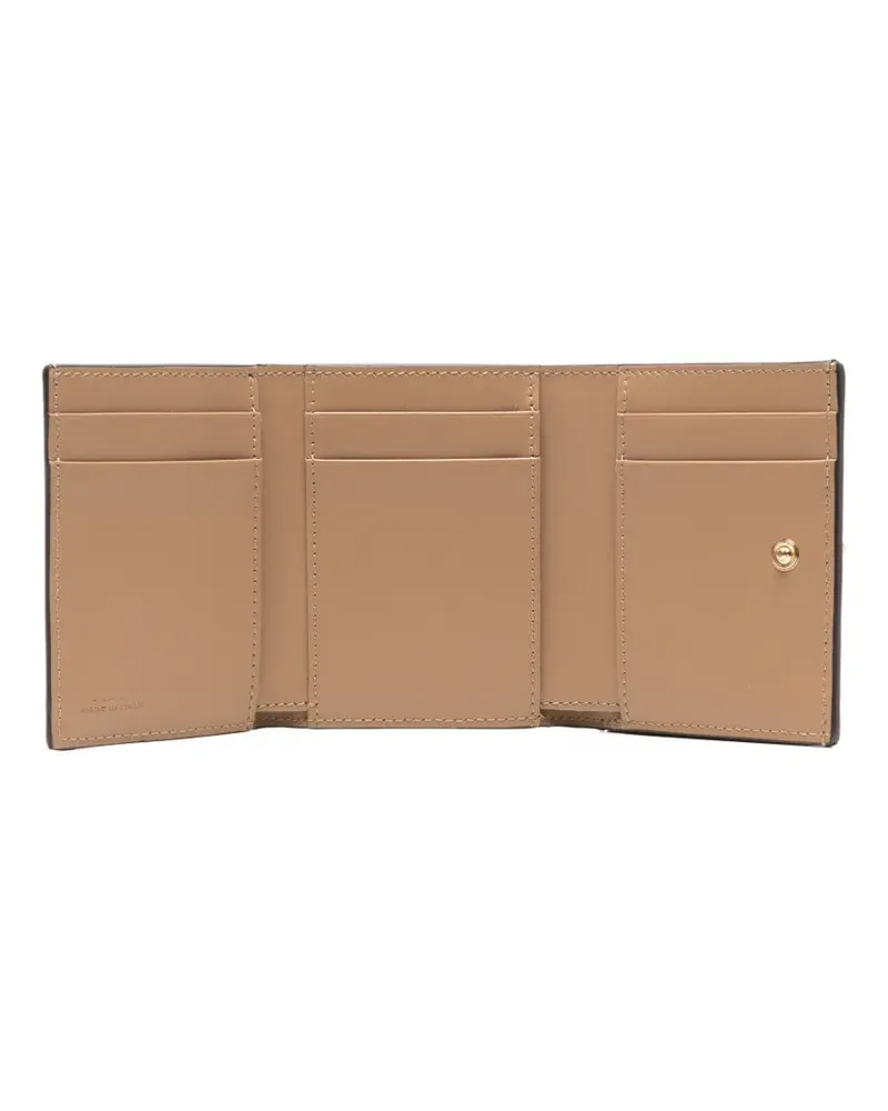 Fendi Trifold Mini-Portemonnaie - Braun Braun