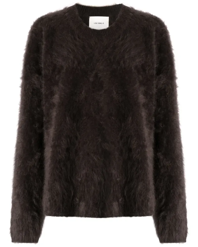 Lisa Yang Kaschmirpullover mit Rundhalsausschnitt - Braun Braun