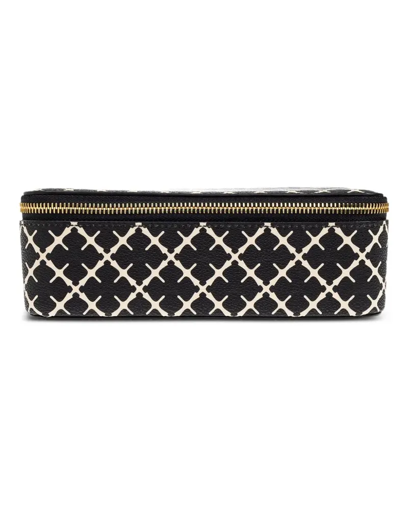 By Malene Birger Kosmetiktasche mit Canvas-Muster - 050 BLACK 050
