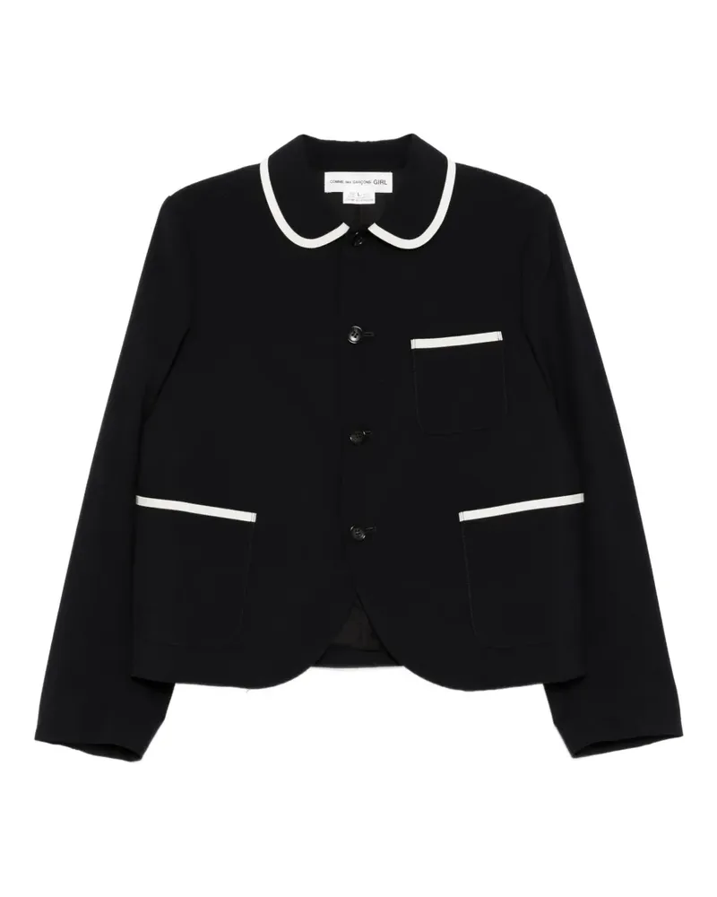 Comme des Garçons Jacke aus Wolle - Blau Blau