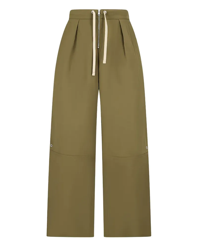 AMI Paris Hose mit Reißverschluss - Grün Grün