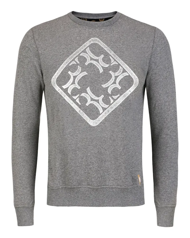 Billionaire Roger logo-print sweatshirt - Grau Grau