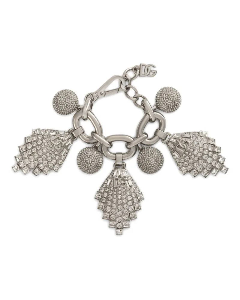 Dolce & Gabbana Verziertes Armband - Silber Silber