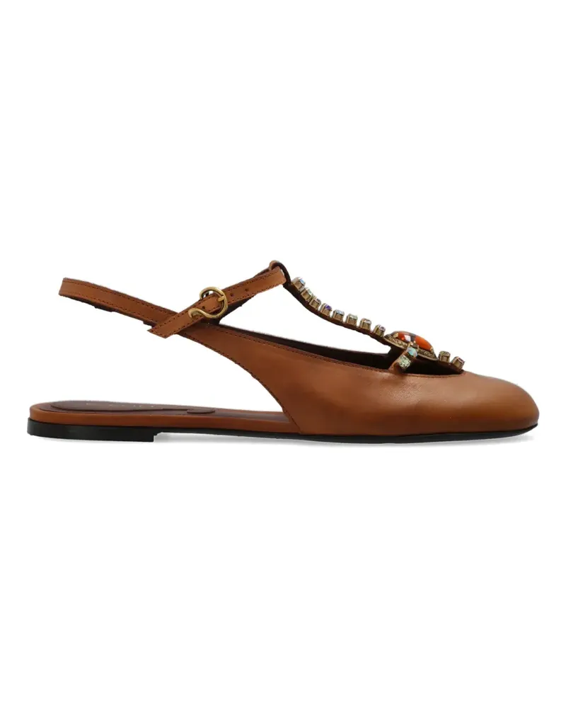 Etro embellished leather pumps - Braun Braun