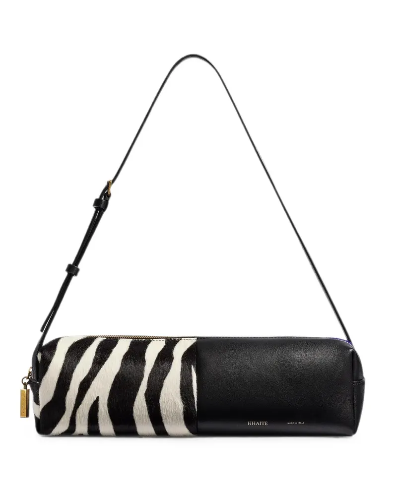KHAITE Kye shoulder bag in amethyst multi - Schwarz Schwarz
