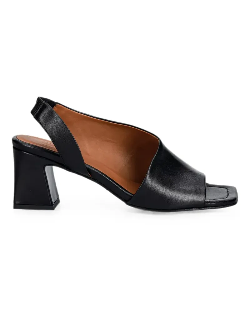Billi Bi A6590 slingback sandals - Schwarz Schwarz