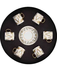 Versace Sechsteiliges Virtus Gala Espresso-Service Gold