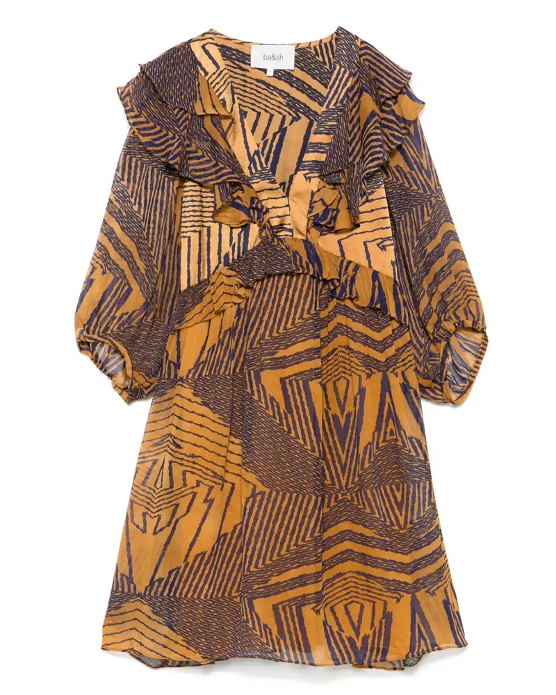 ba&sh Acacia Minikleid - Braun Braun