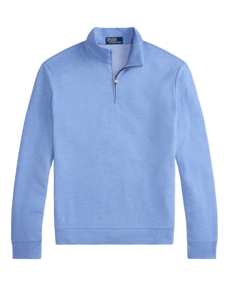 Ralph Lauren Sweatshirt mit kurzem Reißverschluss - Blau Blau