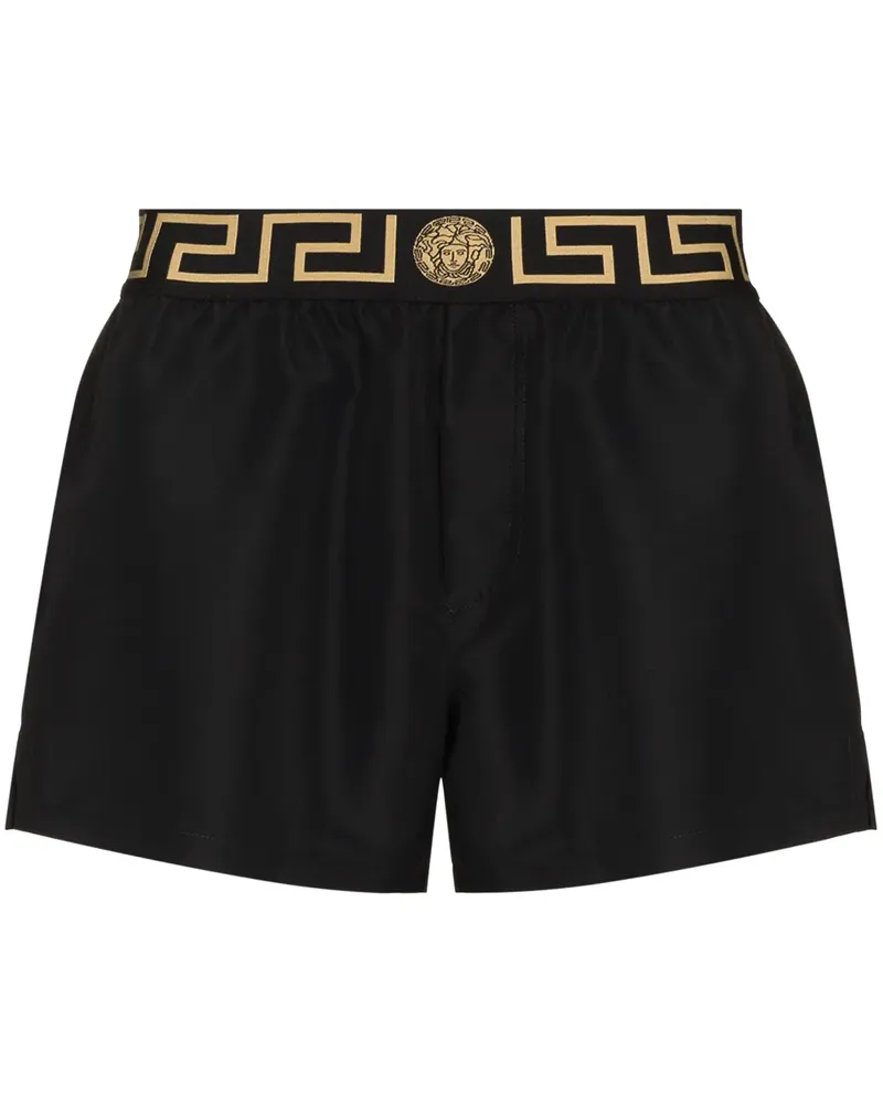 Versace Greca Border swim shorts - Schwarz Schwarz
