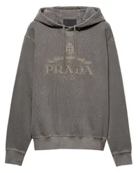 Prada Klassisches Sweatshirt Grau