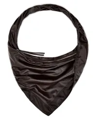 Christophe Lemaire Scarf Schultertasche Braun