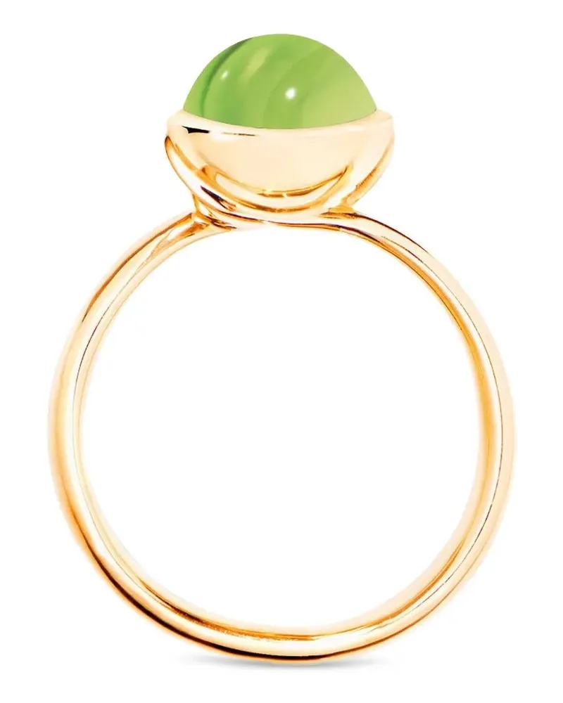 TAMARA COMOLLI 18kt Bouton Gelbgoldring mit Peridot - Grün Grün