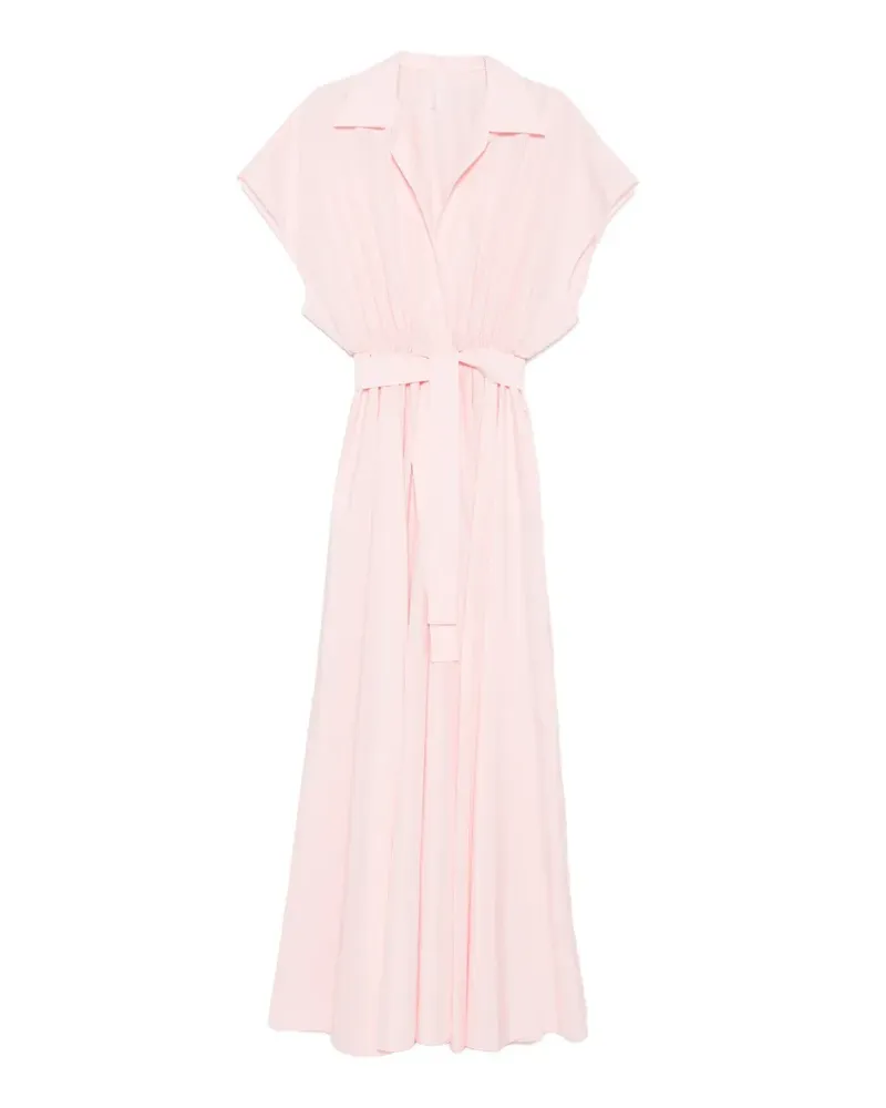 Norma Kamali V-neck maxi dress - Rosa Rosa