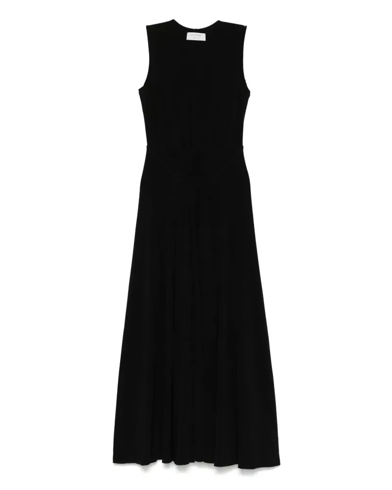 SPORTMAX Attore Jerseykleid - Schwarz Schwarz