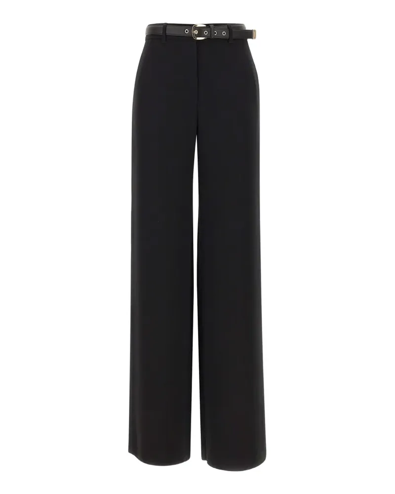 Max Mara belted wide-leg trousers - Schwarz Schwarz