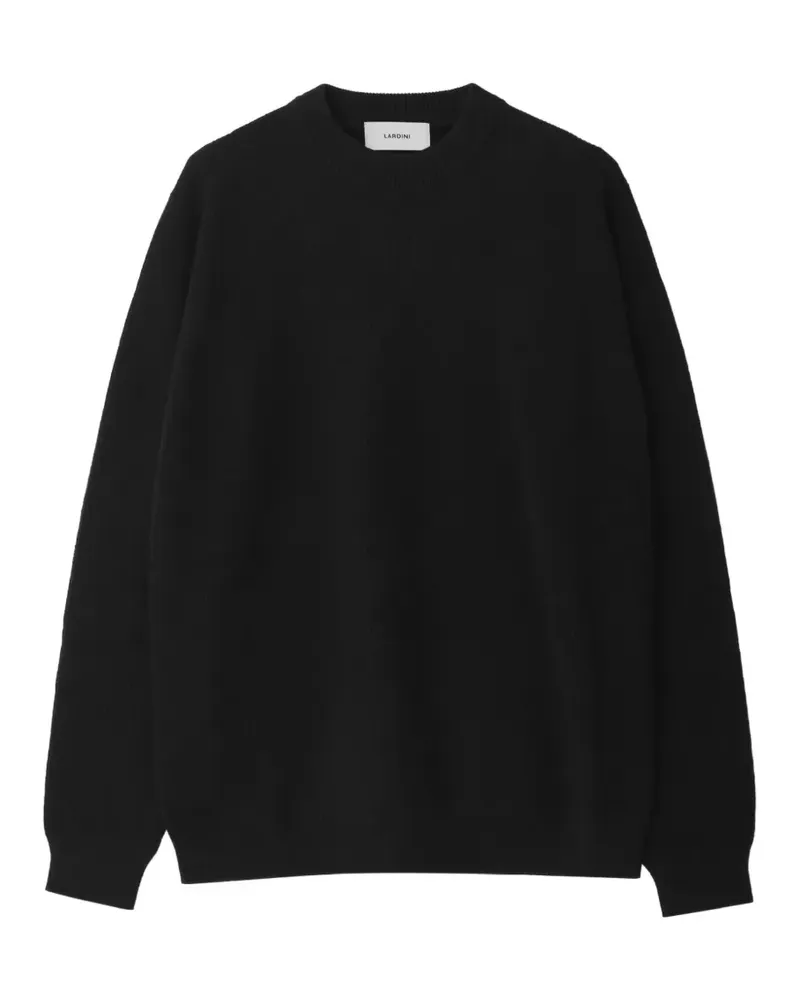 LARDINI Pullover mit Rundhalsausschnitt - Schwarz Schwarz
