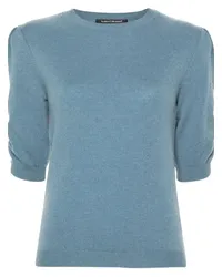 Luisa Cerano Fein gestricktes Top Blau