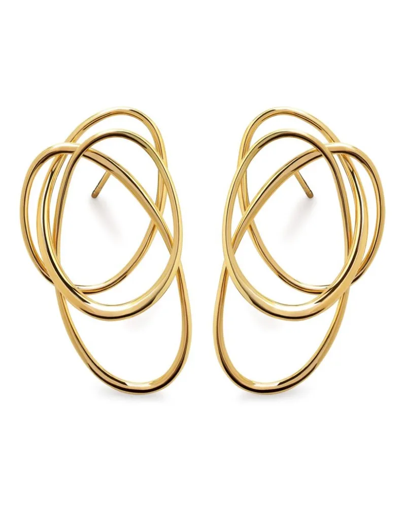 Monica Vinader Nura Cocktail Ohrringe - Gold Gold